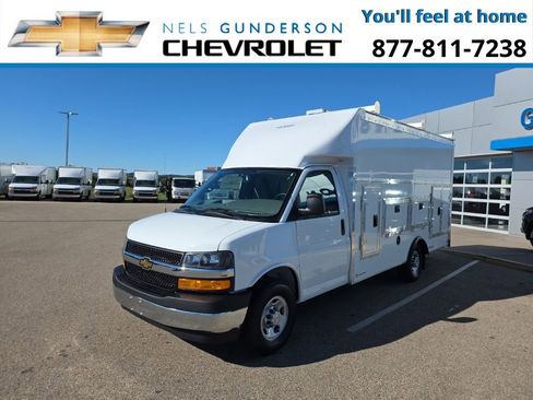 New 2025 Chevrolet Express 3500 w/ Power Convenience Package RWD image 2