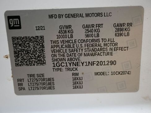 Used 2022 Chevrolet Silverado 2500 LT w/ Convenience Package image 38