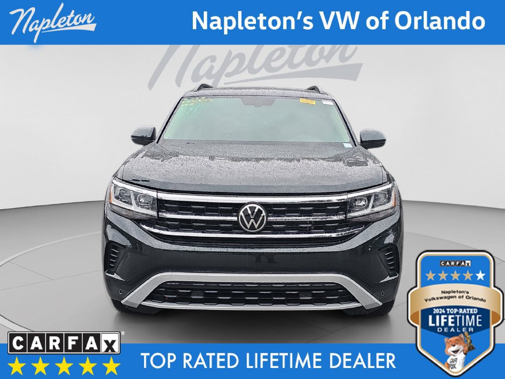 Used 2022 Volkswagen Atlas SE w/ Panoramic Sunroof Package FWD image 9