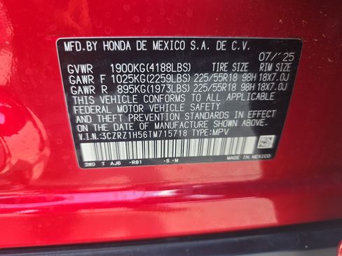 Used 2026 Honda HR-V Sport image 33