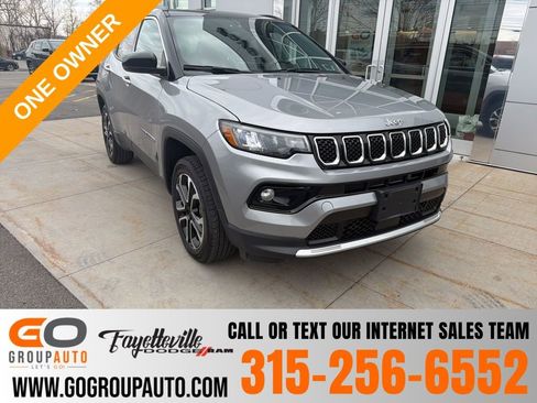 Used 2023 Jeep Compass Limited w/ Sun and Sound Group AWD/4WD image 1