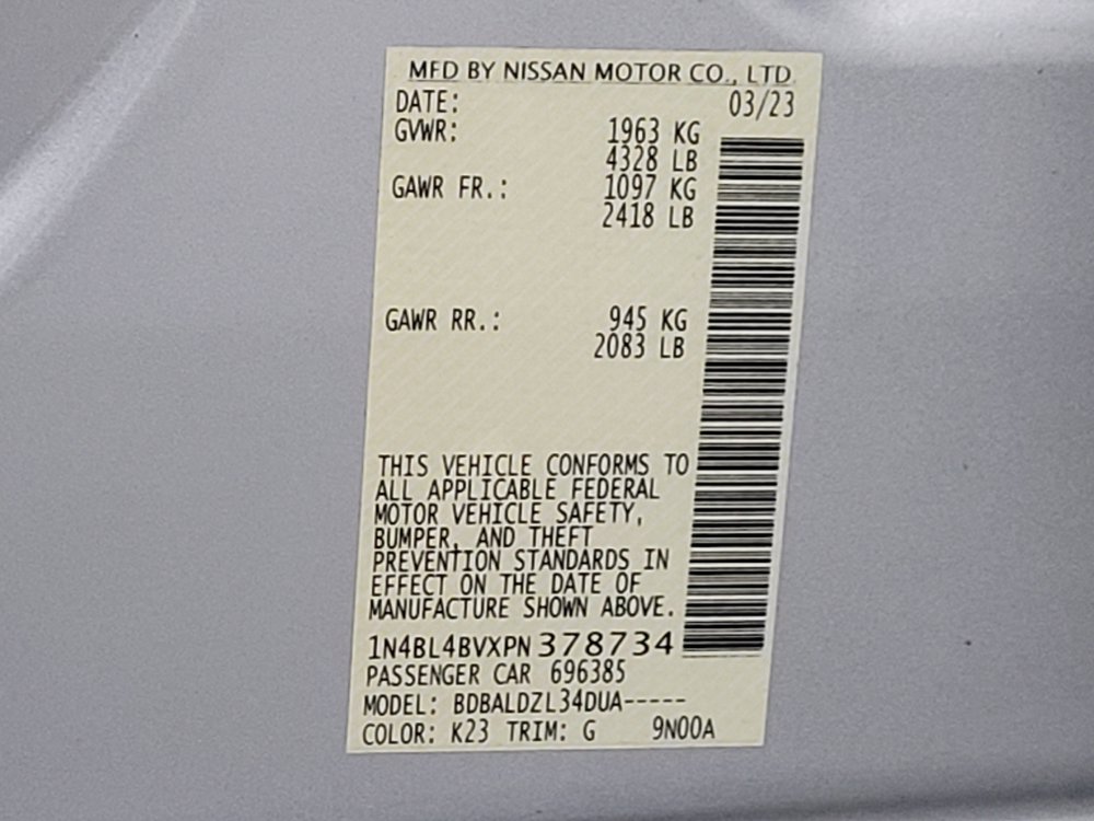 Used 2023 Nissan Altima 2.5 S FWD image 33
