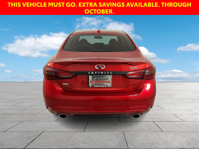 Used 2022 INFINITI Q50 Luxe w/ Cargo Package AWD/4WD image 7