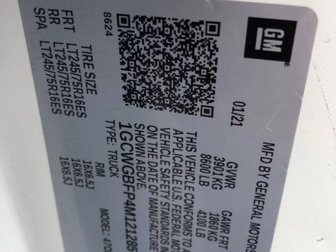 Used 2021 Chevrolet Express 2500 Extended w/ Driver Convenience Package image 35