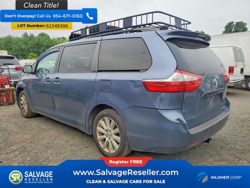 Used 2015 Toyota Sienna LE AWD/4WD image 3