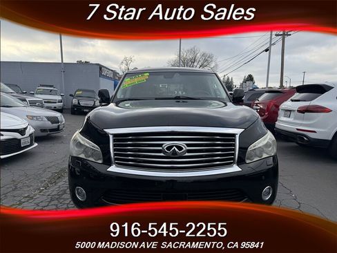 Used 2013 INFINITI QX56 4WD w/ Deluxe Touring Pkg image 2