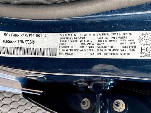 Used 2022 RAM 1500 Big Horn w/ Trailer Tow Group AWD/4WD image 36