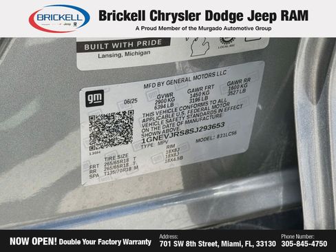 Used 2025 Chevrolet Traverse Z71 AWD/4WD image 45