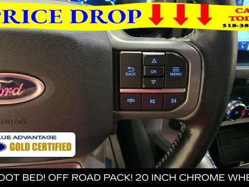 Certified 2022 Ford F150 Lariat w/ Equipment Group 502A High AWD/4WD image 36