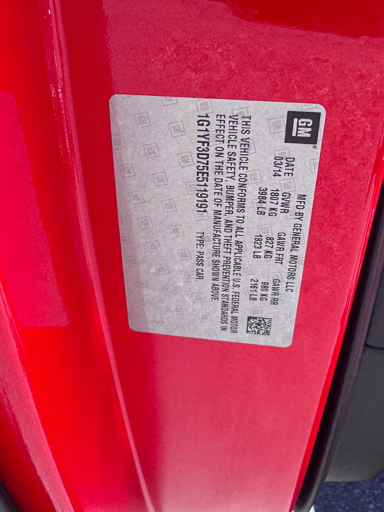 Used 2014 Chevrolet Corvette Stingray Convertible w/ 3LT Preferred Equipment Group RWD image 35
