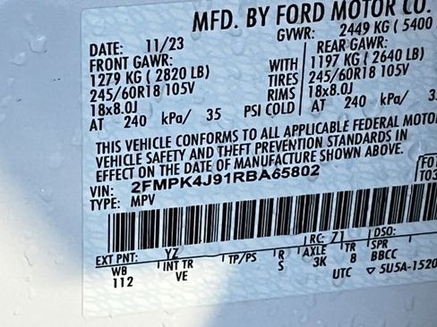 Used 2024 Ford Edge SEL w/ Convenience Package image 35