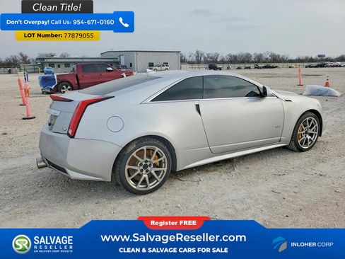 Used 2013 Cadillac CTS V w/ Wood Trim Package image 4