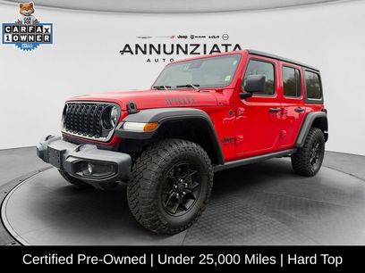 Certified 2025 Jeep Wrangler Unlimited Sport