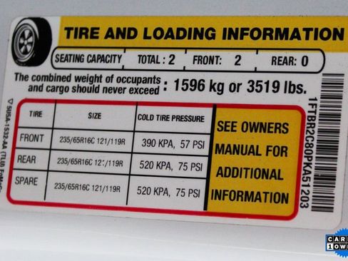 Used 2023 Ford Transit 250 Medium Roof AWD w/ Load Area Protection Package image 47