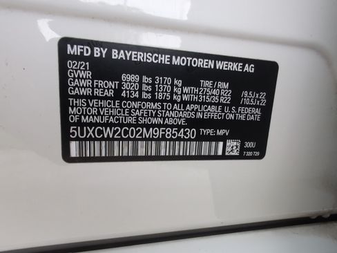 Used 2021 BMW X7 xDrive40i w/ M Sport Package AWD/4WD image 36