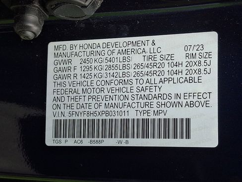 Used 2023 Honda Passport EX-L image 28