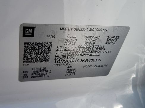 Used 2019 Chevrolet Tahoe LT RWD image 34