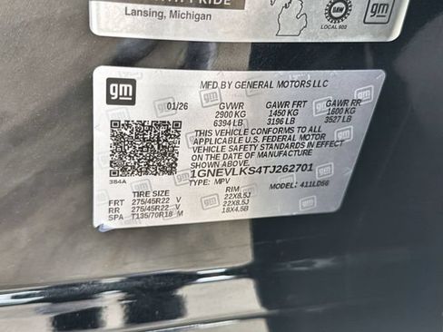 Certified 2026 Chevrolet Traverse RS w/ LPO, Floor Liner Package AWD/4WD image 33