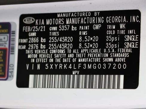 Used 2021 Kia Sorento SX image 31