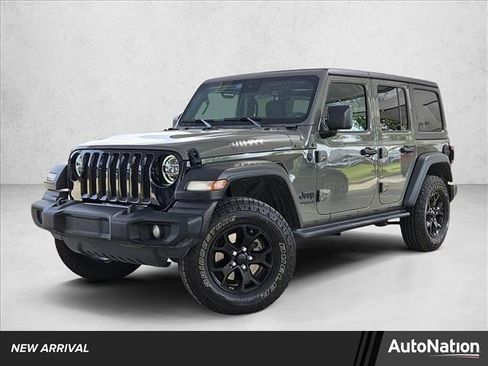 Used 2020 Jeep Wrangler Unlimited Sport image 1