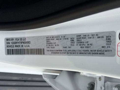 Used 2023 RAM 1500 Limited AWD/4WD image 34