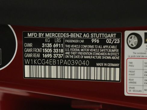 Certified 2023 Mercedes-Benz EQS 580 4MATIC Sedan image 16