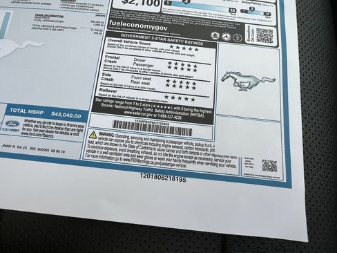 Used 2019 Ford Mustang GT Premium w/ Enhanced Security Package image 43