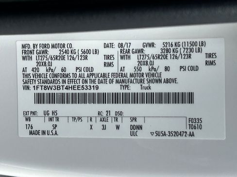 Used 2017 Ford F350 King Ranch w/ Chrome Package AWD/4WD image 32