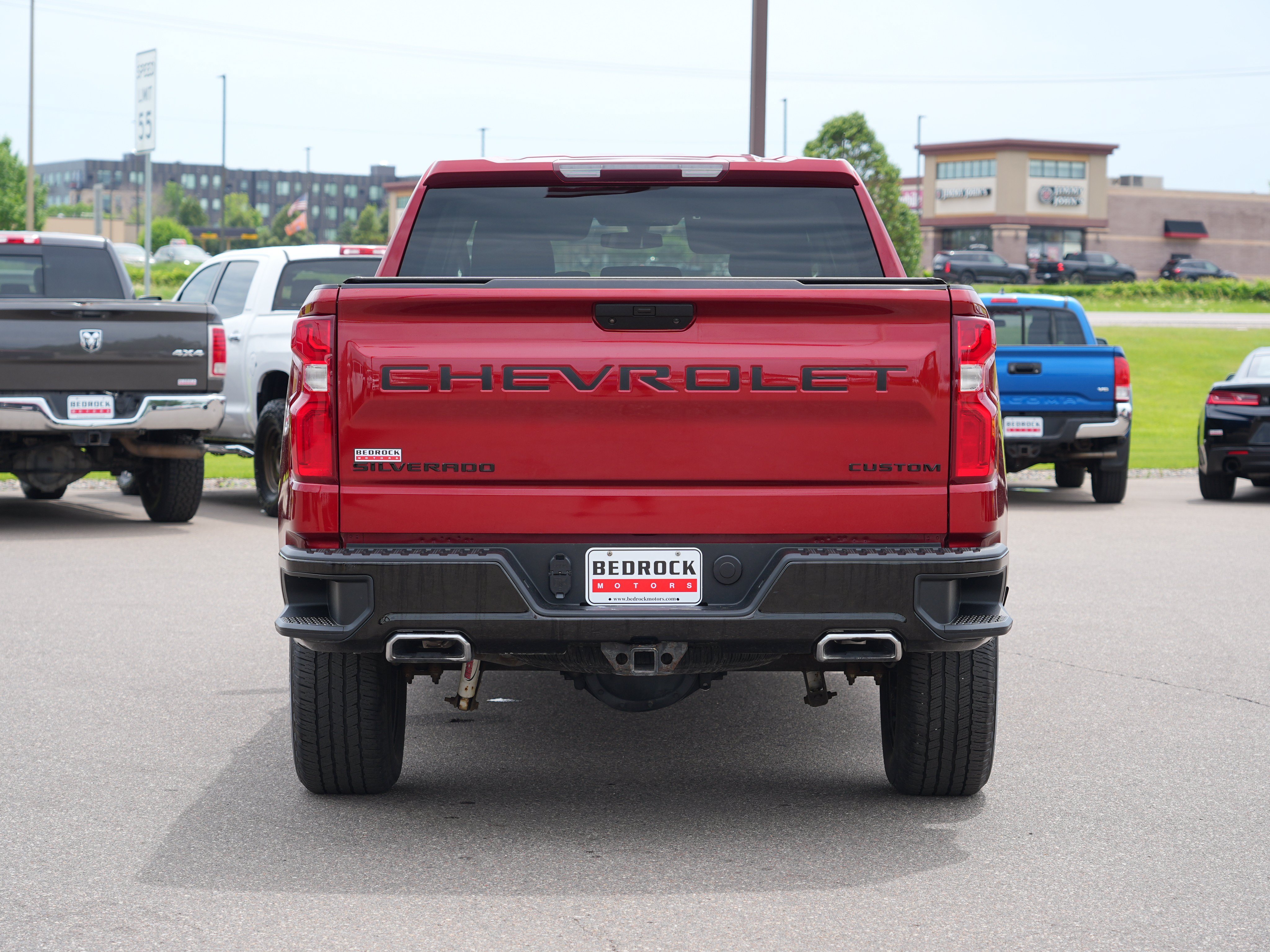 Used 2021 Chevrolet Silverado 1500 Custom Trail Boss w/ LPO, Dark Essentials Package AWD/4WD image 4