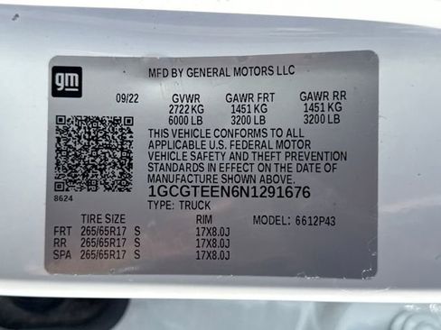 Used 2022 Chevrolet Colorado ZR2 image 25