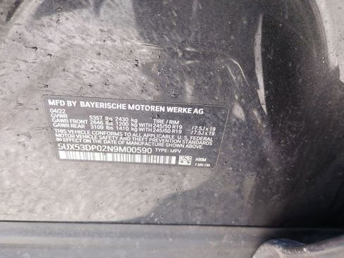 Used 2022 BMW X3 xDrive30i w/ Premium Package 2 AWD/4WD image 40