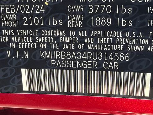 Used 2024 Hyundai Venue SE image 31