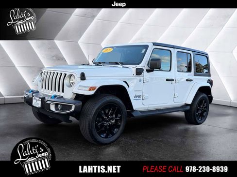 Certified 2022 Jeep Wrangler Unlimited Sahara w/ Cold Weather Group image 1