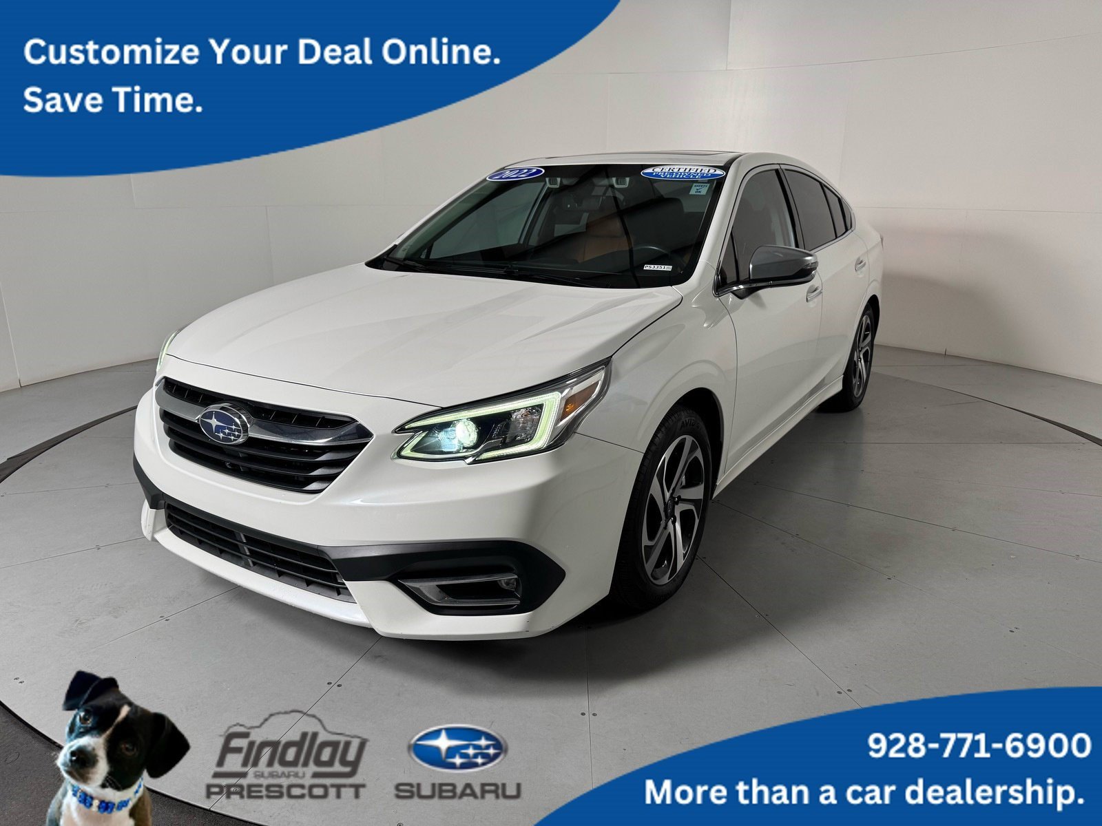 Certified 2022 Subaru Legacy Touring XT AWD/4WD image 1