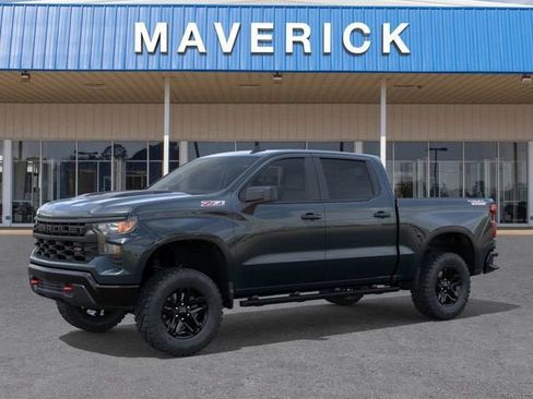New 2026 Chevrolet Silverado 1500 Custom Trail Boss w/ LPO, Dark Essentials Package AWD/4WD image 2