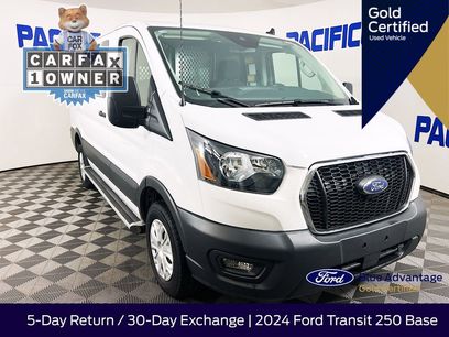 Certified 2024 Ford Transit 250 Low Roof w/ Exterior Upgrade Package