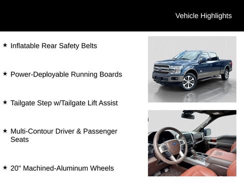 Used 2018 Ford F150 King Ranch w/ Equipment Group 601A Luxury AWD/4WD image 21