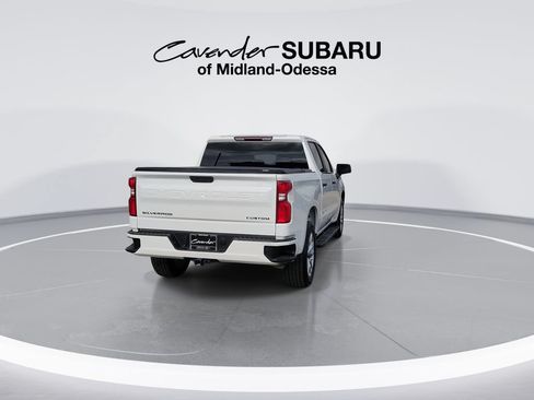 Used 2021 Chevrolet Silverado 1500 Custom w/ LPO, Dark Essentials Package RWD image 8