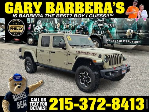 Used 2022 Jeep Gladiator Rubicon w/ LED Lighting Group image 1