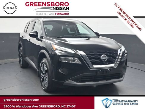 Certified 2023 Nissan Rogue SV w/ SV Premium B Package AWD/4WD image 1