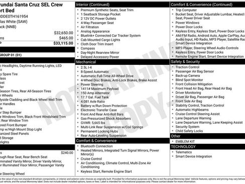 New 2026 Hyundai Santa Cruz SEL image 39