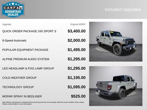 Used 2022 Jeep Gladiator Sport AWD/4WD image 5
