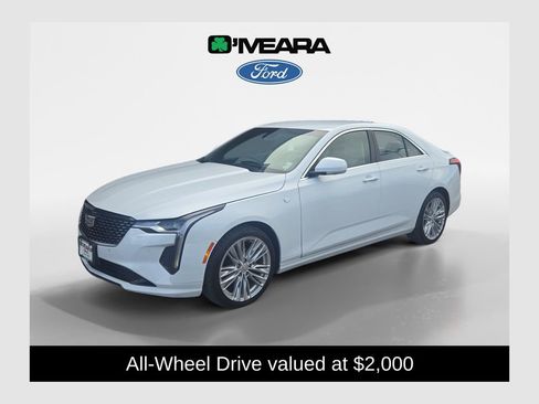 Used 2023 Cadillac CT4 Premium Luxury w/ Climate Package AWD/4WD image 1