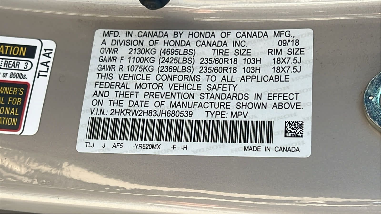 Used 2018 Honda CR-V EX-L image 30