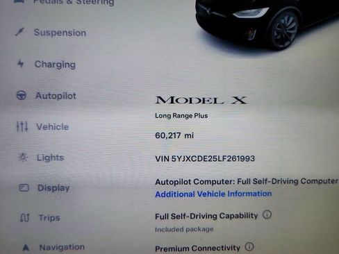 Used 2020 Tesla Model X Long Range AWD/4WD image 14