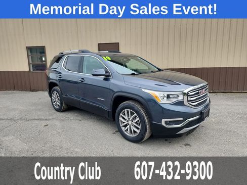 Used 2019 GMC Acadia SLE w/ Driver Alert Package I AWD/4WD image 1