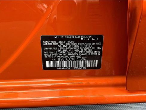 Used 2019 Subaru Crosstrek 2.0i Premium w/ Eyesight System AWD/4WD image 4