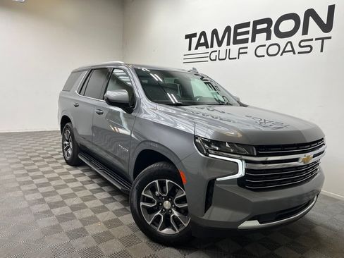 Used 2021 Chevrolet Tahoe LT w/ Rear Media and Nav Package RWD image 1