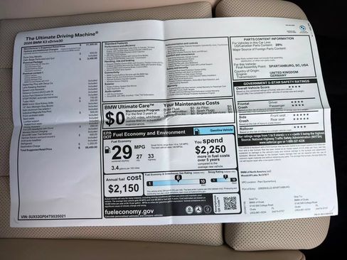 New 2026 BMW X3 xDrive30i w/ Premium Package AWD/4WD image 27