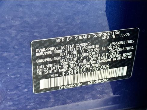 New 2026 Subaru Outback Premium image 42